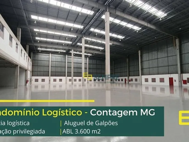 Imagem: Galpão para Alugar em Contagem Mg