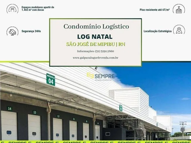 Imagem: Galpão para Alugar em São José de Mipibu/Rn