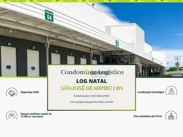 Imagem: Galpão para Alugar em São José de Mipibu/Rn