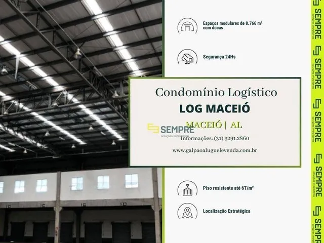 Imagem: Galpão para Alugar em Maceió/Al