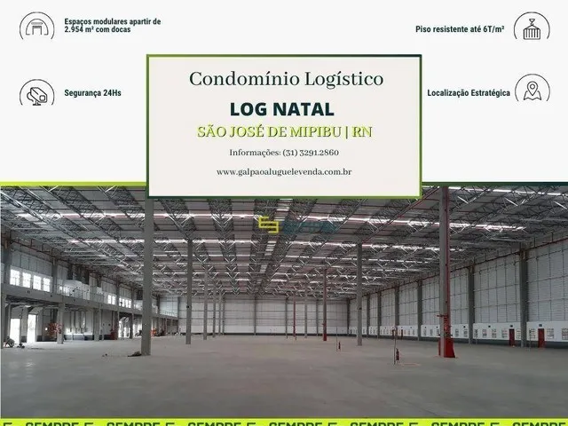 Imagem: Galpão para Alugar em São José de Mipibu/Rn