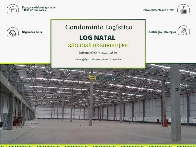 Imagem: Galpão para Alugar em São José de Mipibu/Rn