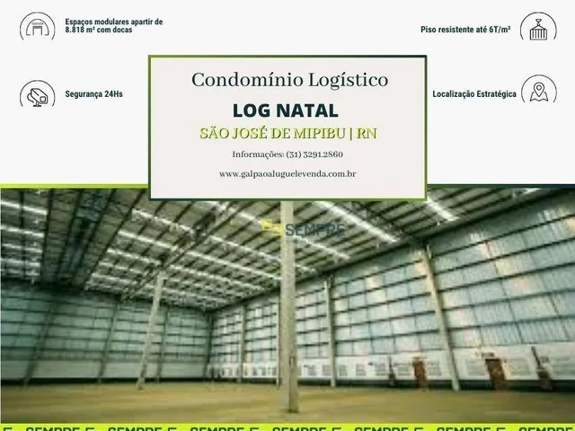 Imagem: Locação de Galpão Logístico em Natal
