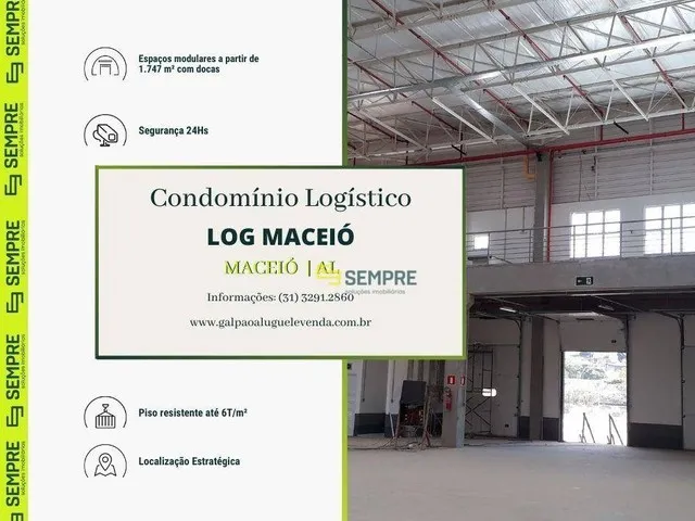 Imagem: Locação de Galpão Logístico em Maceió
