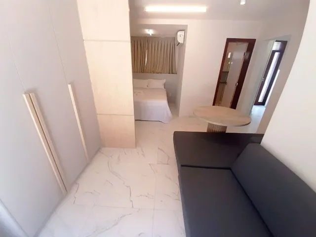 Imagem 3: Flat Mobiliado em Ponta Negra com Tv a Cabo e Internet