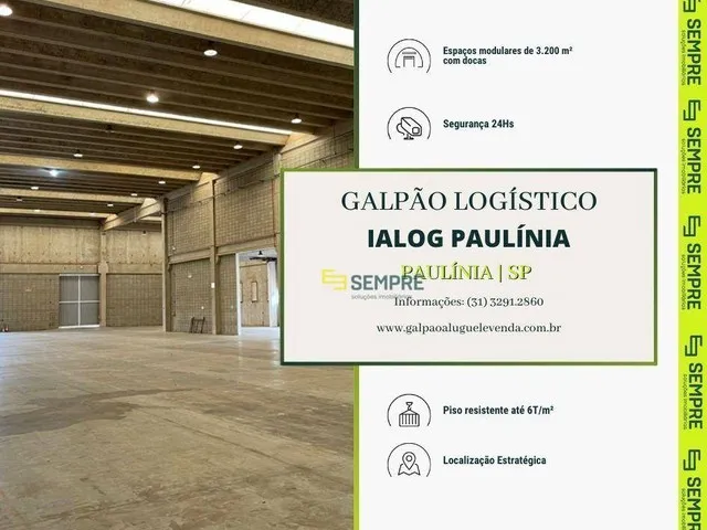 Imagem: Galpão para Alugar/ Vender em Paulínia/Sp