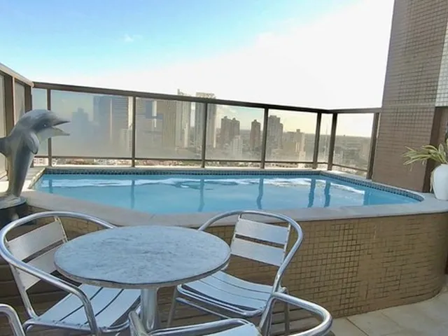 Imagem: O apartamento na cobertura possui 4 Dormitórios, 2
