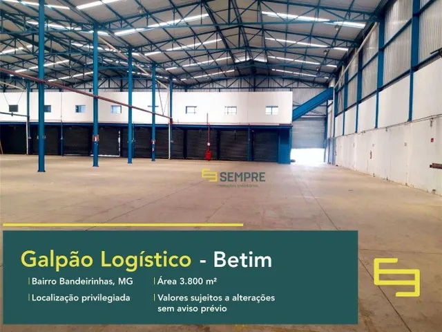 Imagem: Aluguel de Galpão em Betim/Mg