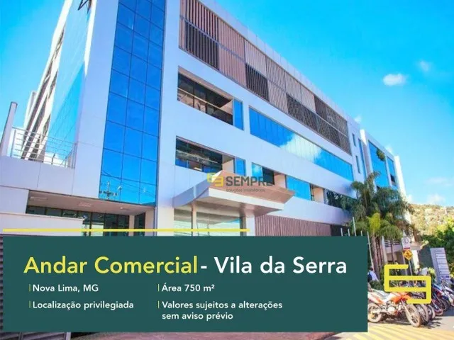 Imagem: Andar Corporativo para Alugar, 750 M²
