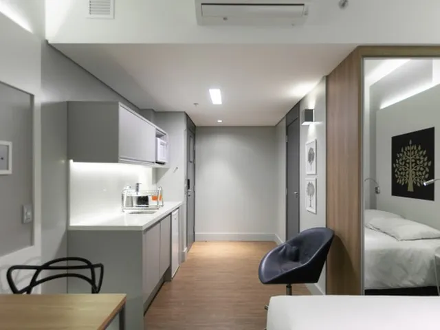 Imagem: Studio Mobiliado na Avenida Silva Jardim