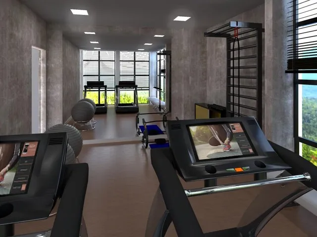 Imagem: O apartamento possui 2 Dormitórios, 1 Suíte, 2 Banheiros,