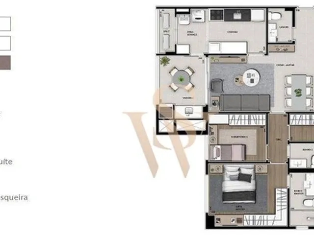 Imagem: Apartamento À Venda na Planta no Edifício