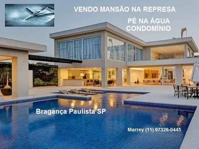 Imagem: Vendo Mansão na Represa, Pé na Água