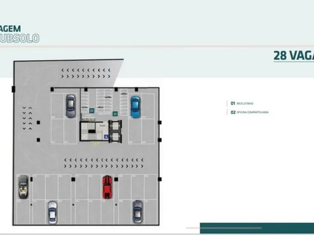 Imagem 12: Apartamento com 2 Ou 3 Quartos, com 2 Ou 3 Vagas, com 1 Suíte e 2 Semi-Suítes, Lazer