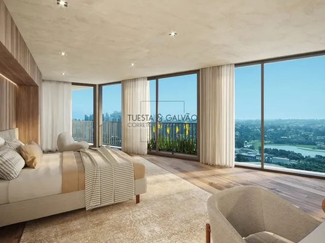 Imagem 1: Apartamento com 3 Suítes, 3 Vagas de Garagem, Fachada Imponente e Moderna, a Venda No