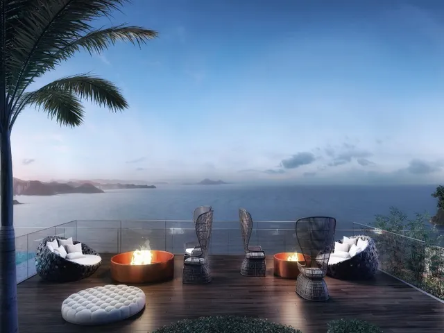 Imagem 5: Apartamento frente mar com 04 suítes, sendo 02 com vista para o mar de 03 a 04 vagas de