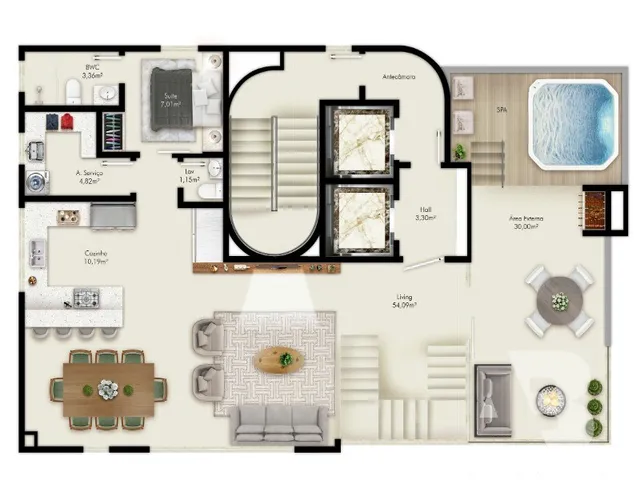 Imagem 9: 0 Apartamento cobertura com 3 dormitórios