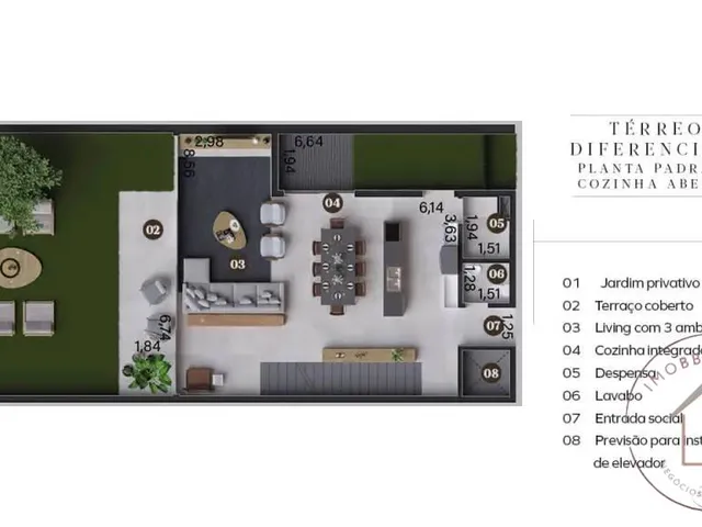 Imagem 16: Casa Jardim Condomínio de Alto Padrão com 488M² • 4 Suítes ou Home Office • 4