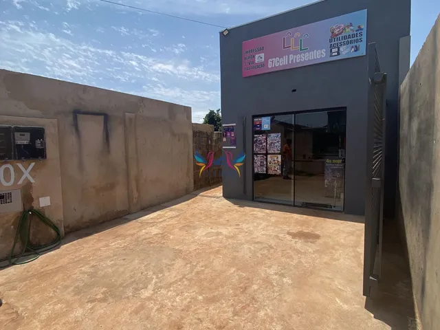 Imagem: Salão comercial com Casa