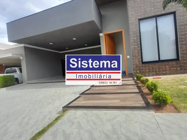Imagem: A casa em condomínio possui 4 Dormitórios, 4 Suítes, 5