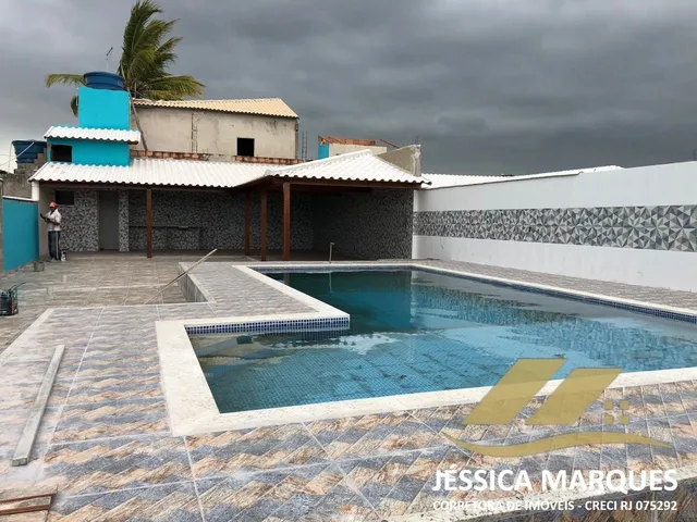 Imagem 3: Excelente casa de 3 quartos com piscina de alvenaria e área gourmet em Unamar, Tamoios