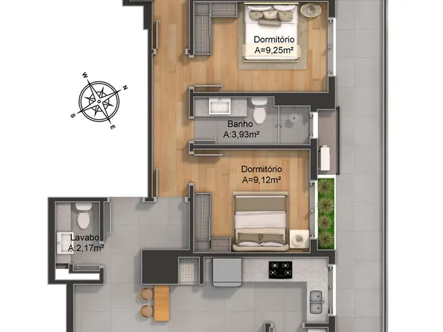 Imagem 13: Soberano Apartamento com 2 dormitórios