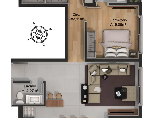 Imagem 15: Soberano Apartamento com 2 dormitórios