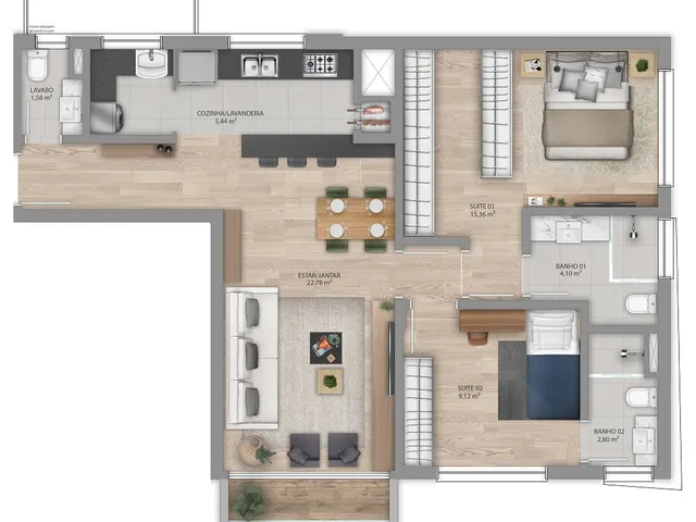 Imagem 2: Lexington 111 Residencial