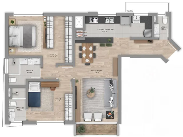 Imagem 12: Lexington 111 Residencial