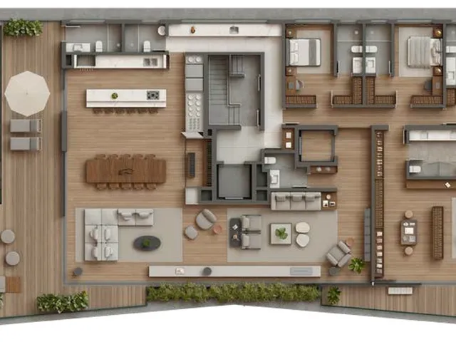 Imagem 12: Brava Apartamento com 3 dormitórios