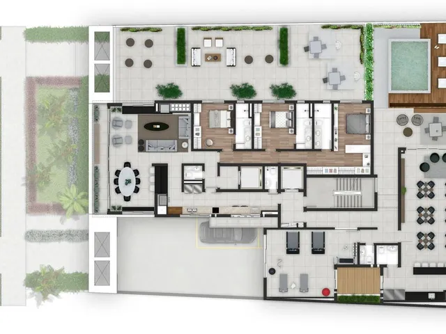 Imagem 2: Montblanc Apartamento com 3 dormitórios