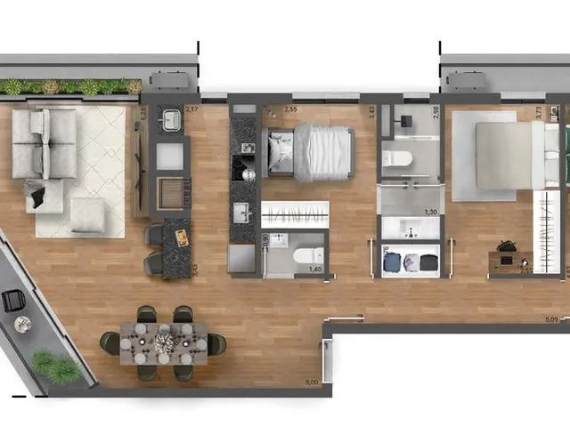 Imagem 11: Orla - Orla Apartamento com 2 dormitórios