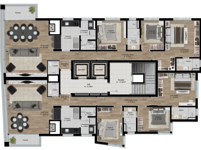 Imagem 7: Mills Park Apartamento com 3 dormitórios