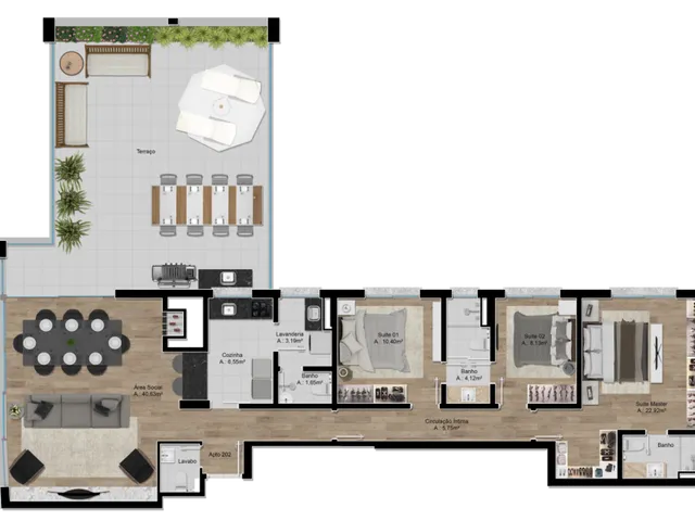 Imagem 6: Mills Park Apartamento com 3 dormitórios
