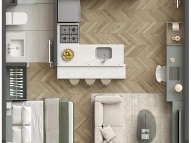 Imagem 10: Be - Be Flat / studio com 1 dormitório