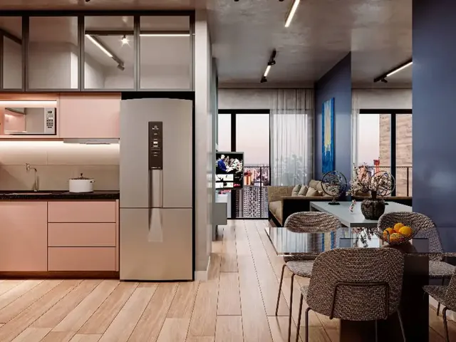 Imagem 3: Apartamento À Venda no Aldea Contorno, com 1 Quarto e 66M²