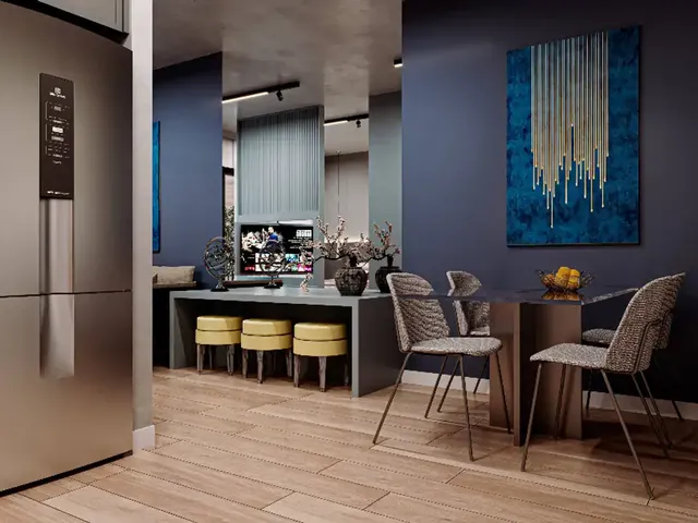 Imagem 4: Apartamento À Venda no Aldea Contorno, com 1 Quarto e 66M²