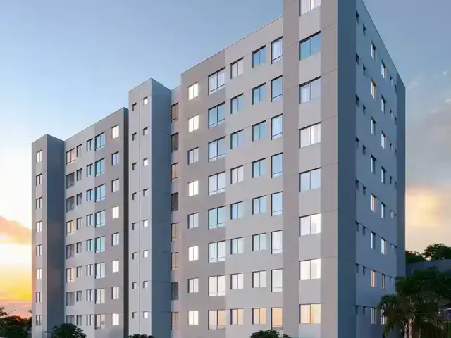 Imagem: O apartamento possui 2 Dormitórios, 1 Suíte, 2 Banheiros
