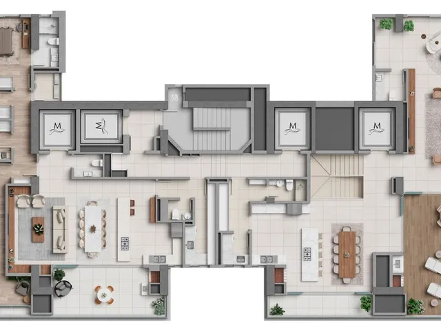 Imagem 4: Marena Apartamento com 4 dormitórios