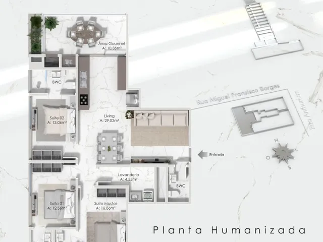 Imagem 8: Brava Lux Apartamento com 3 dormitórios