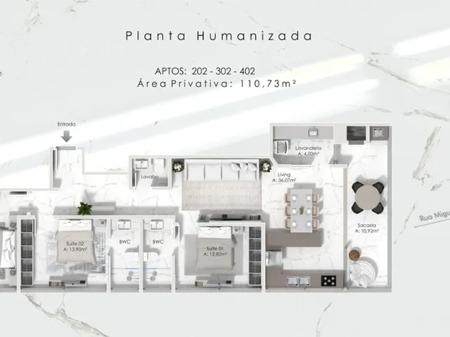 Imagem 9: Brava Lux Apartamento com 3 dormitórios