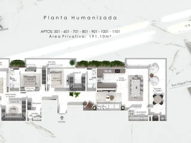 Imagem 12: Brava Lux Apartamento com 3 dormitórios