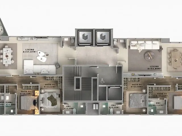 Imagem 4: Yangzhou Apartamento com 4 dormitórios