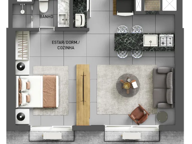 Imagem 8: IO Petrópolis Flat / studio com 1 dormitório
