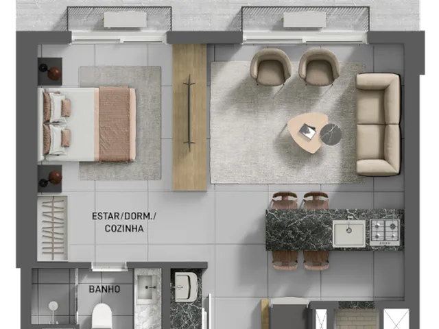 Imagem 9: IO Petrópolis Flat / studio com 1 dormitório