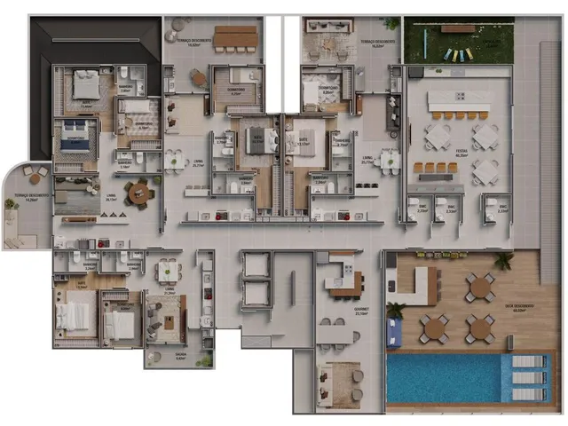 Imagem 2: Ilha de Maiorca Apartamento com 2 dormitórios