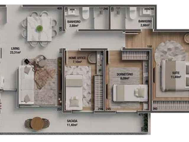 Imagem 9: Ilha de Maiorca Apartamento com 2 dormitórios