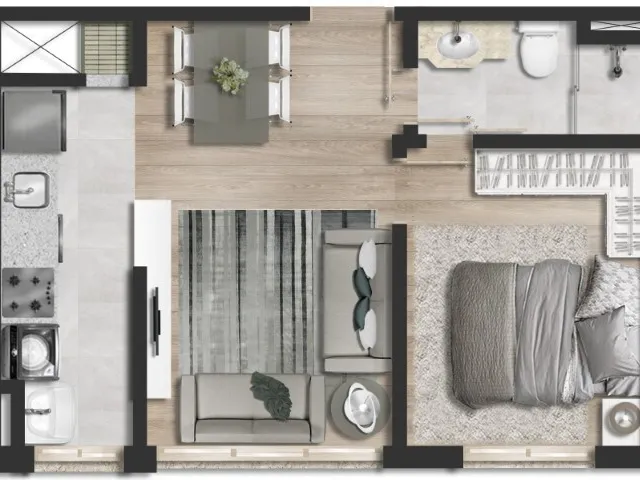 Imagem 6: Aton - Aton Apartamento com 2 dormitórios