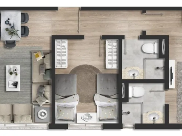 Imagem 7: Aton - Aton Apartamento com 2 dormitórios