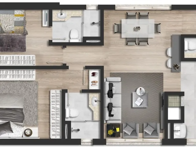 Imagem 8: Aton - Aton Apartamento com 2 dormitórios
